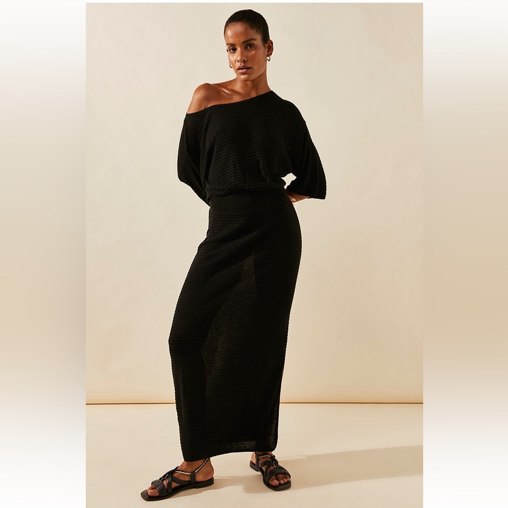 Free people sweater midi dress